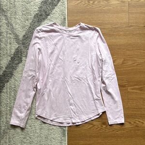 Light Pink lululemon Long Sleeve Shirt
